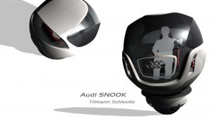 New York Times Feature of spherewheel vehicle concept Audi Snook