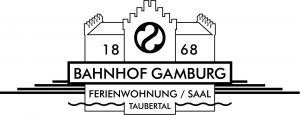 story telling logo design Bahnhof Gamburg