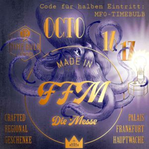 Das Food- und Shopping Event mit TimeBulb als Aussteller: MADE IN FFM 2021 am 16. und 17. Oktober im Palais Frankfurt